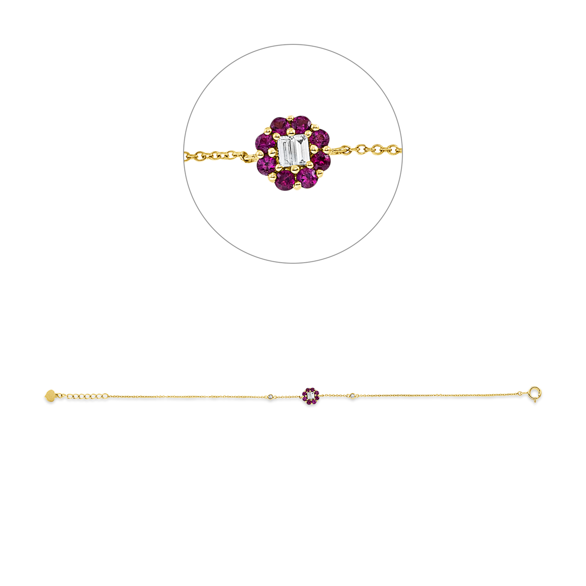 Armband 18 kt GG