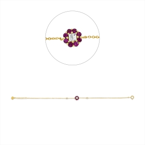 Armband 18 kt GG