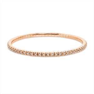 Armband 4er-Krappe 18 kt GG, Flex-Band, variabel