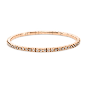 Armband 4er-Krappe 18 kt GG, Flex-Band, variabel