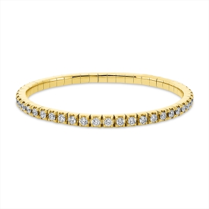 Armband 4er-Krappe 18 kt GG, Flex-Band, variabel