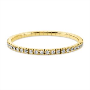 Armband 4er-Krappe 18 kt GG, Flex-Band, variabel
