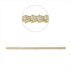 Armband 18 kt GG