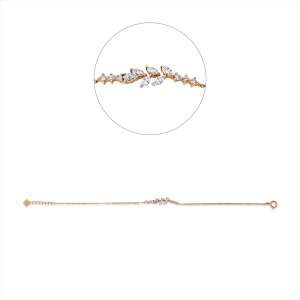 Armband 18 kt RG