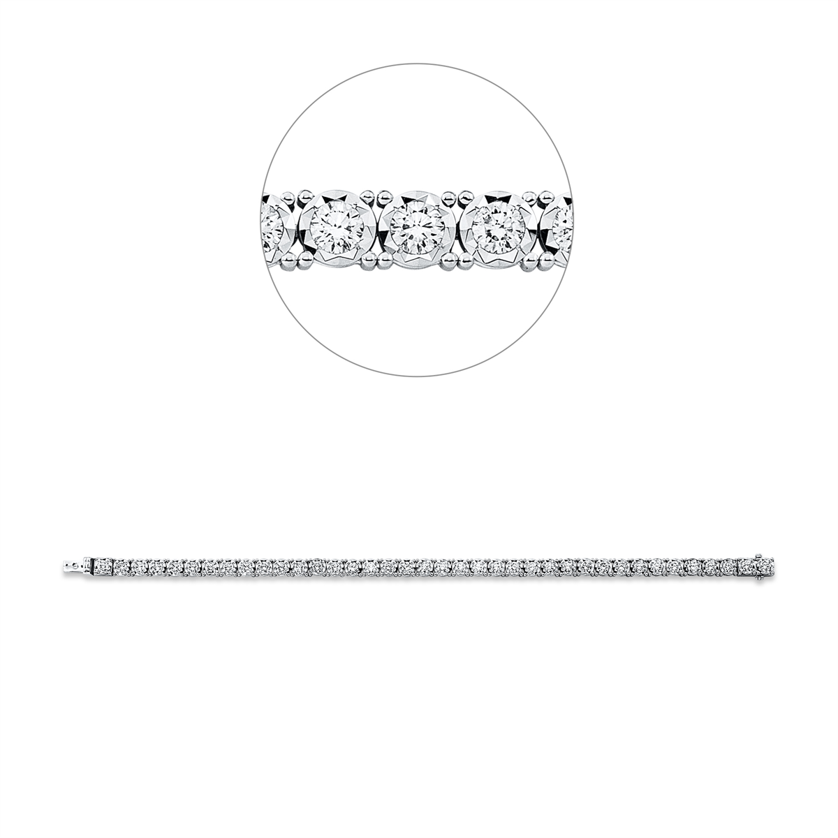 Armband 18 kt WG