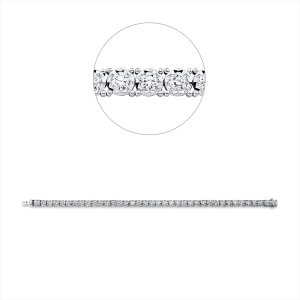 Armband 18 kt WG