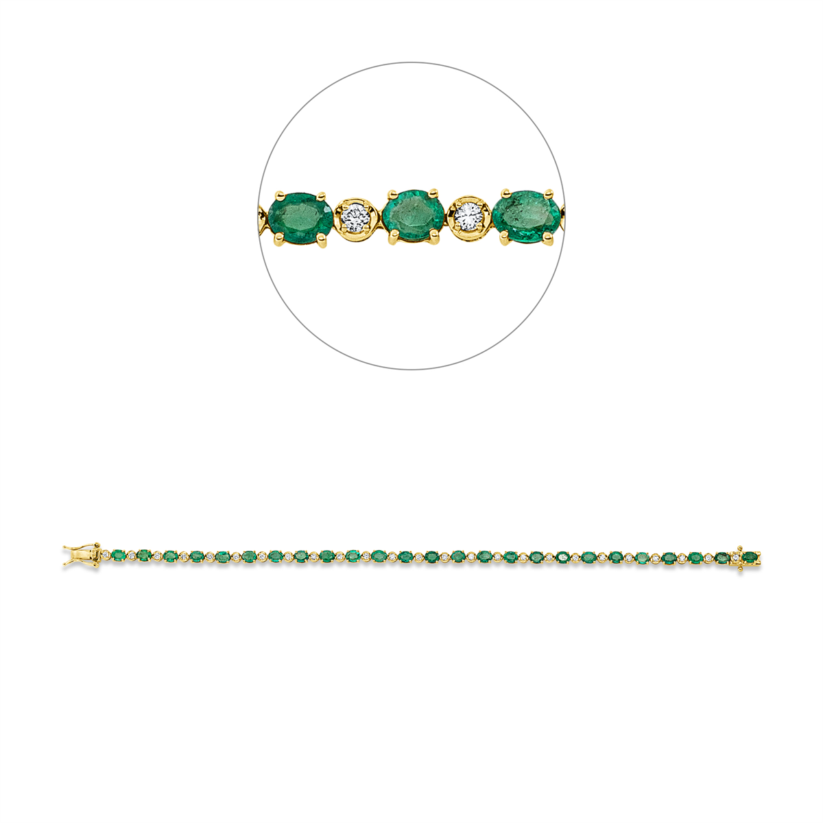 Armband 18 kt GG