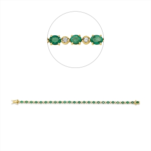 Armband 18 kt GG