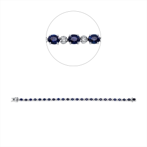 Armband 18 kt WG
