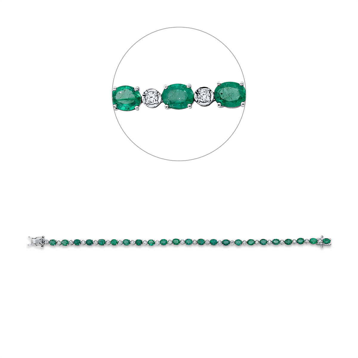 Armband 18 kt WG