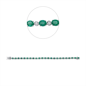 Armband 18 kt WG
