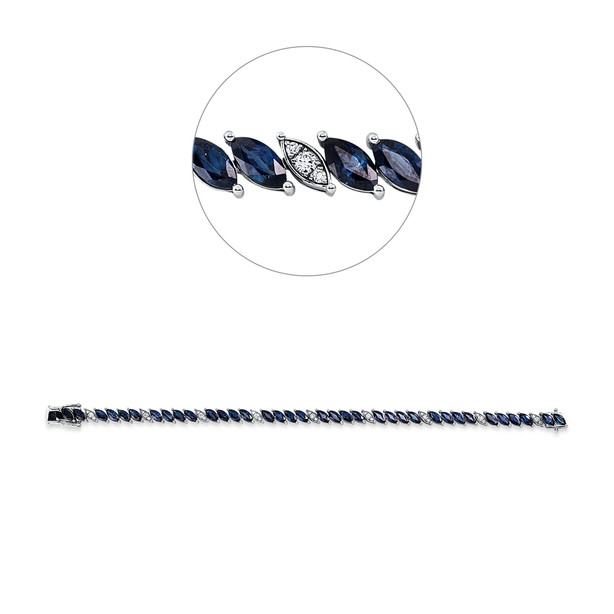 Armband 18 kt WG