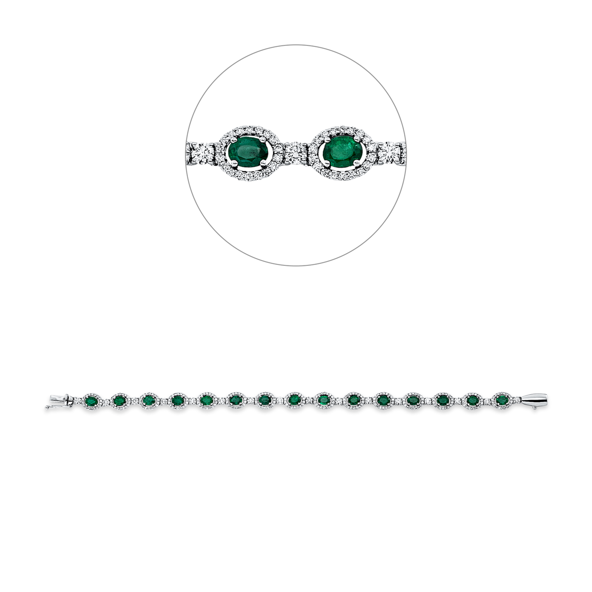 Armband 18 kt WG