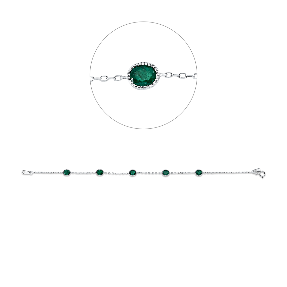 Armband 18 kt WG
