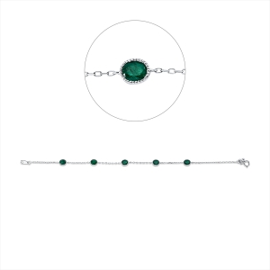 Armband 18 kt WG