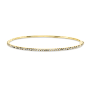 Pavé Armreif  18kt Gelbgold mit 0,71ct Diamanten