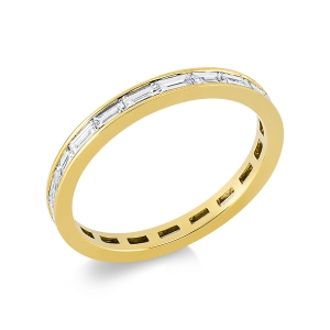 Ring  18kt Gelbgold mit 0,87ct Diamanten