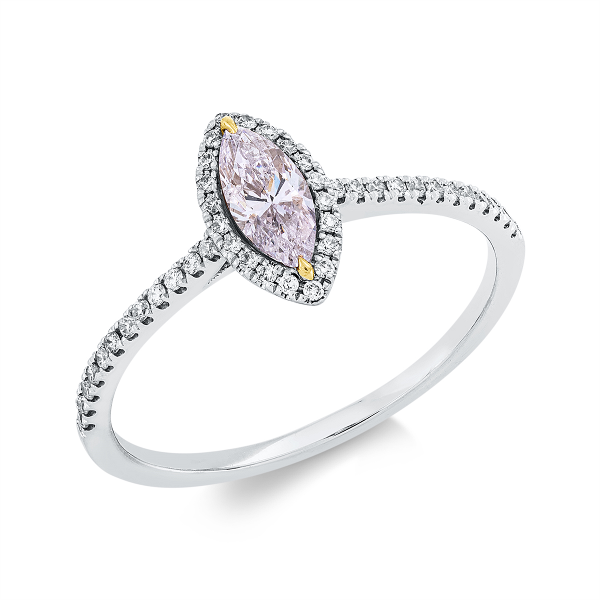 Ring 18 kt WG+RG, GIA5182683366, ABVERKAUF