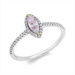 Ring 18 kt WG+RG, GIA5182683366, ABVERKAUF