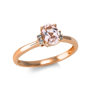 Ring 4er-Krappe 14 kt RG