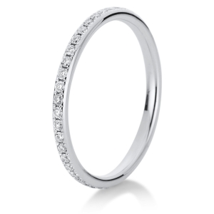 Infinity Memoire Ring  18kt Weißgold mit 0,37ct Diamanten