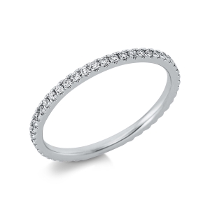 Infinity Memoire Ring  18kt Gelbgold mit 0,30ct Diamanten