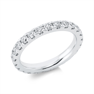Infinity Memoire Ring  18kt Weißgold mit 1,61ct Diamanten