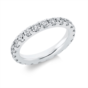 Infinity Memoire Ring  18kt Weißgold mit 2,09ct Diamanten