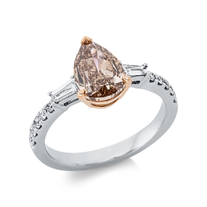 Ring 3er-Krappe 18 kt WG+RG, GIA6234005586