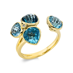Ring 18 kt GG