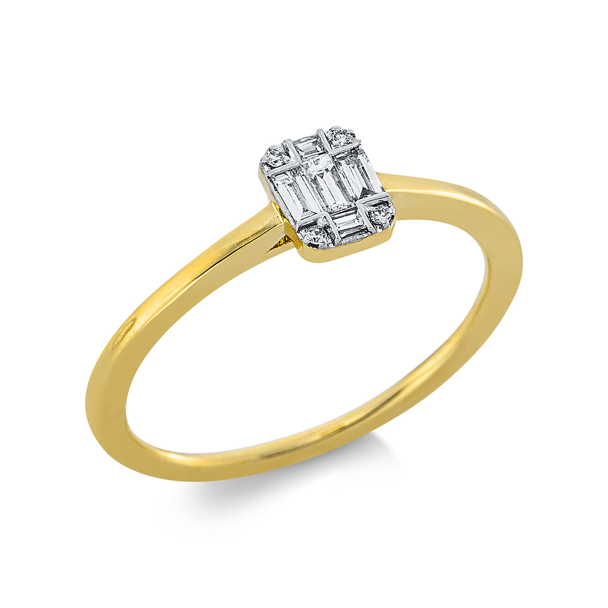 Ring 18 kt GG+WG