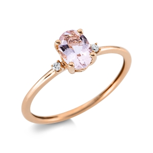 Ring 4er-Krappe 18 kt RG