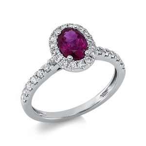 Ring 4er-Krappe 18 kt WG