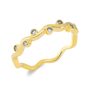Ring Zarge 18 kt GG