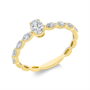 Ring 18 kt GG