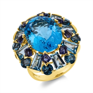 Ring 18 kt GG