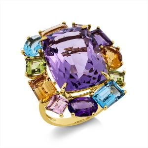 Ring 18 kt GG