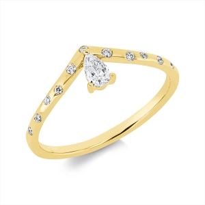 Ring 18 kt GG