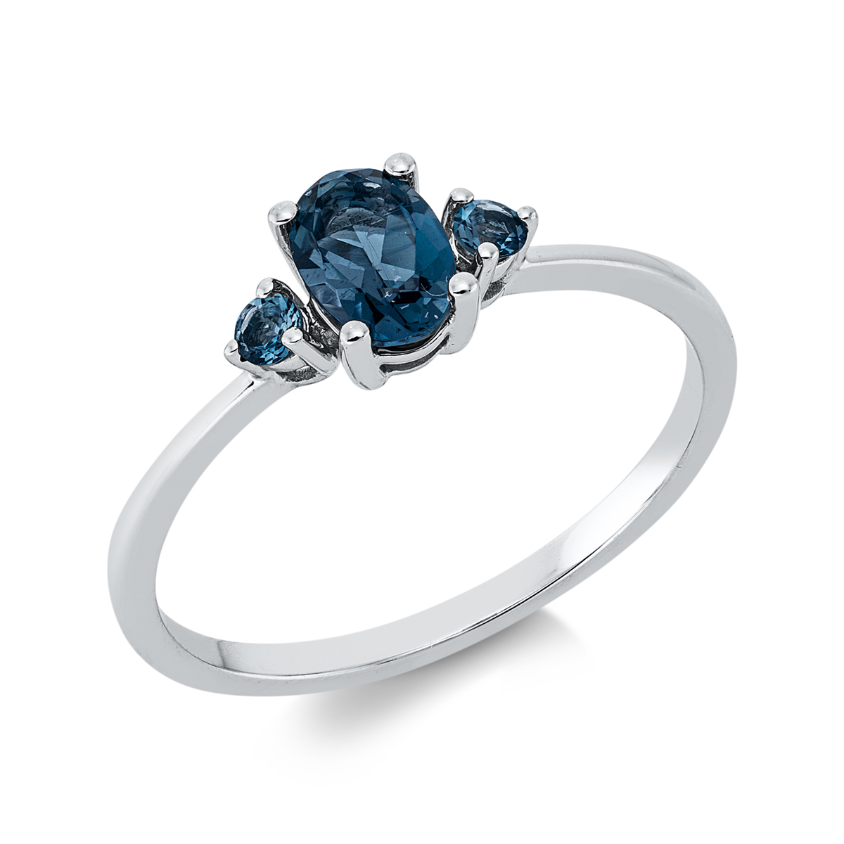 Ring 4er-Krappe 18 kt WG