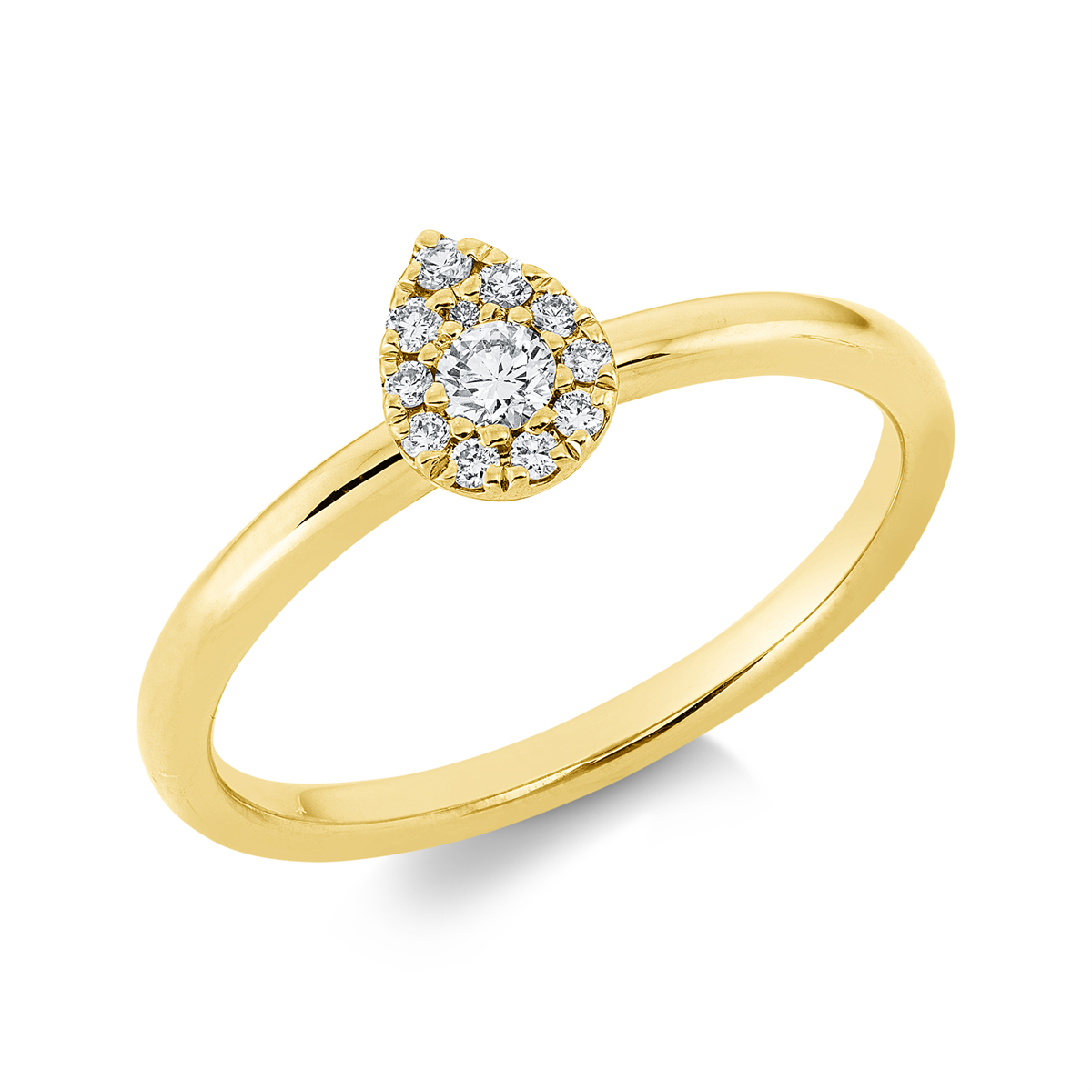 Ring 18 kt GG Tropfen