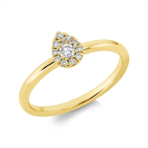 Ring 18 kt GG Tropfen