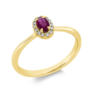 Ring 18 kt GG