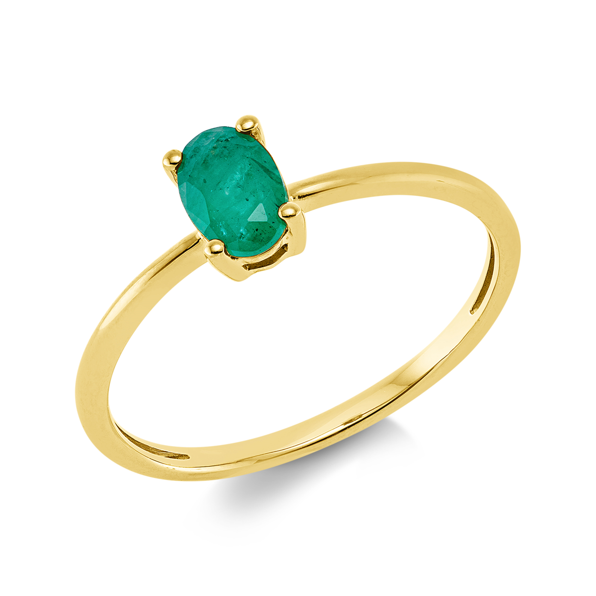 Ring 4er-Krappe 18 kt GG