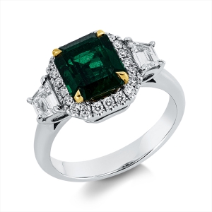 Ring 18 kt WG+GG