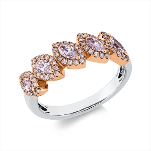 Ring 18 kt WG+RG