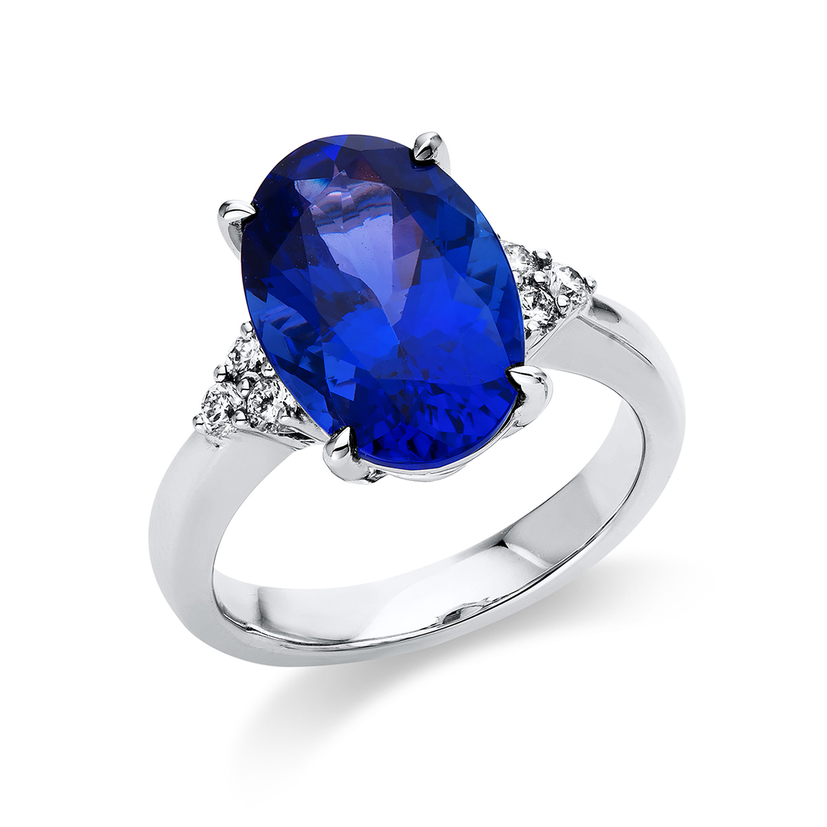 Ring 4er-Krappe 18 kt WG