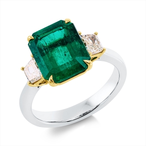 Ring 18 kt WG+GG
