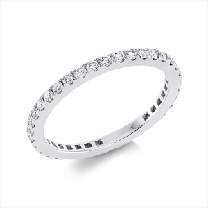 Infinity Memoire Ring  18kt Weißgold mit 0,52ct Diamanten