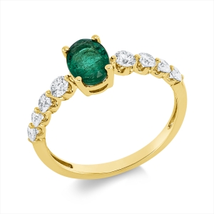 Ring 18 kt GG