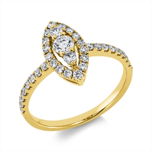 Ring 18 kt GG